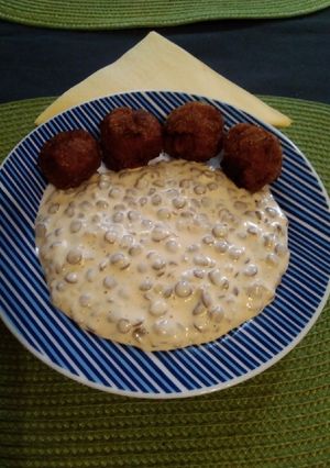 Majonézes lencsesaláta recept fotója