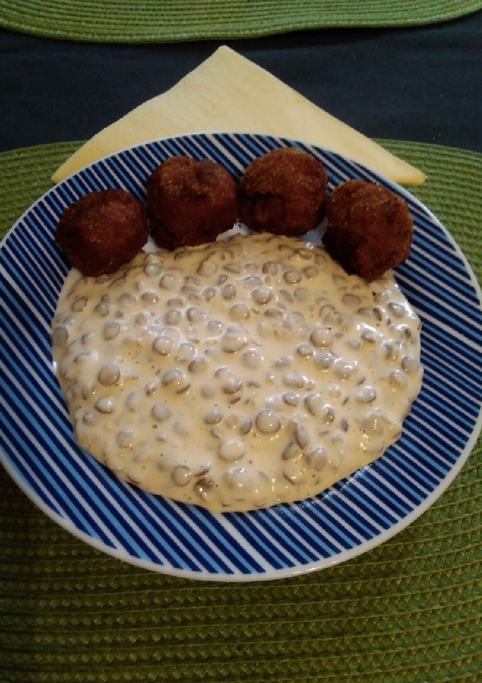 Majonézes lencsesaláta recept fotója