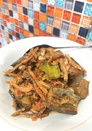 Foto resep Balado terong & teri sibolga