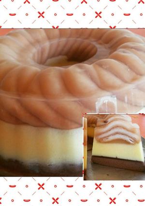Foto resep Pudding Marie 3 Lapis
