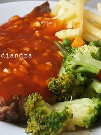 Langkah Mudah untuk Menyiapkan Resep Wagyu BBQ #Japanese Steak🇲🇨 yang Uenak Anti Ribet, Lezat