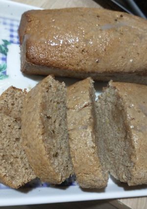 Una foto de Budín integral de limón