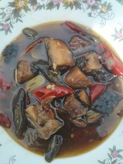Foto resep Asam manis ikan asin telang