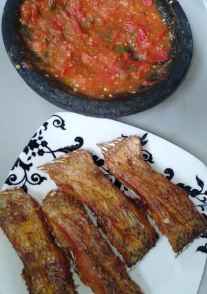 Foto resep Ikan gurame goreng