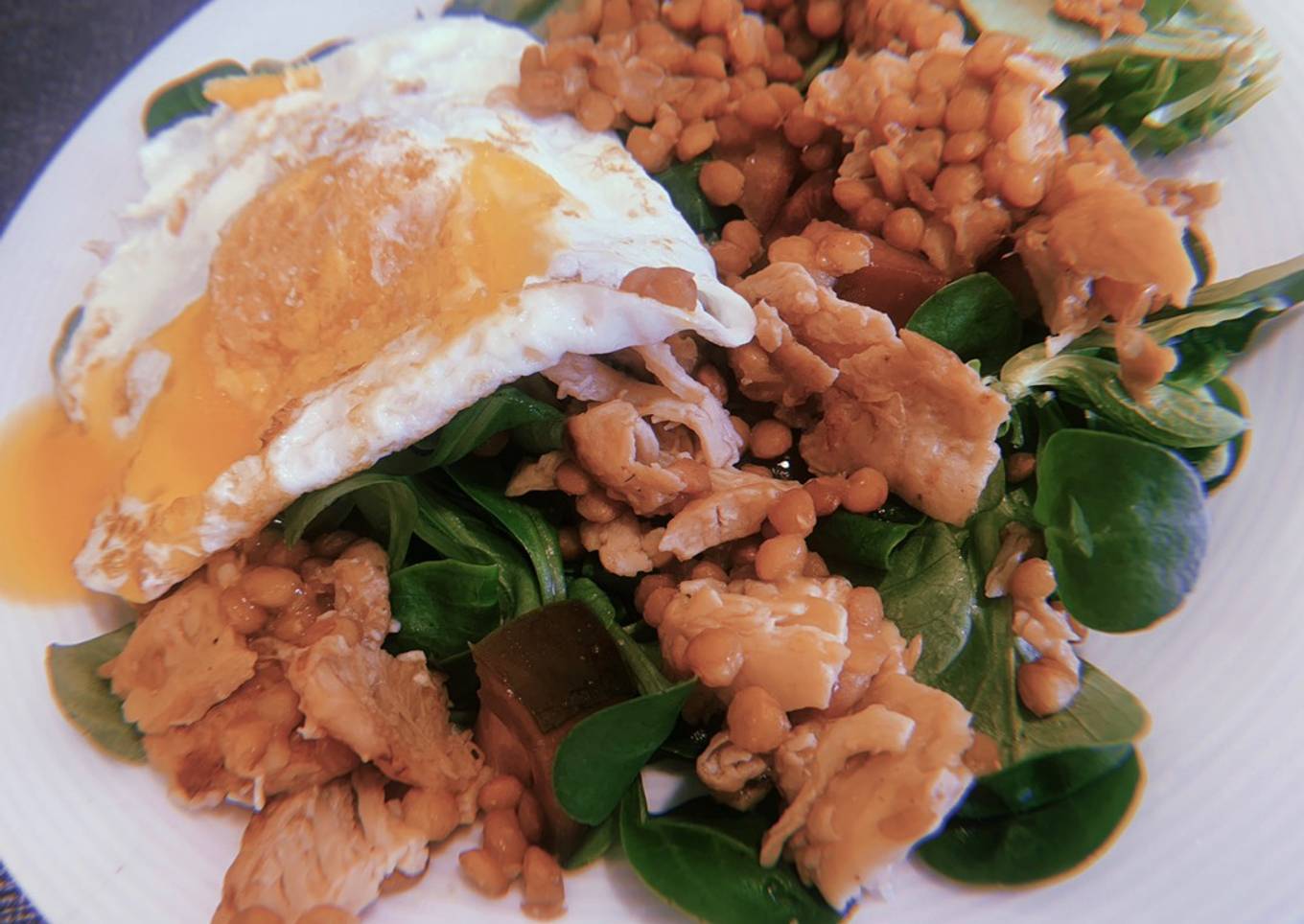 Ensalada de lentejas 🥗