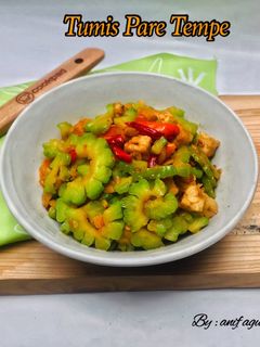 Foto resep Tumis Pare Tempe