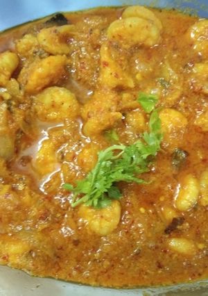 A picture of PRAWN  MALAI  CURRY  RECIPE.