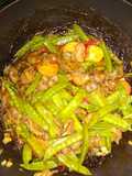 Tumis arcis rempelo saus padang