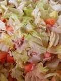 Ensalada de lechuga, tomate y jurel 🇨🇱