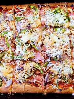 Φωτογραφία της συνταγής Super special pizza 🍕 X-LARGE
