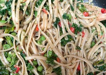 Update, Prepare Recipe Vegan Pesto Linguine Delicious Perfect