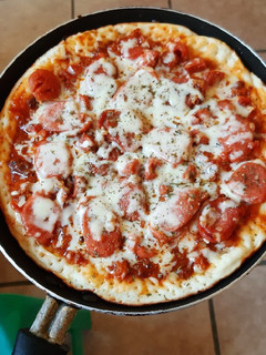 Foto resep Pizza Sosis Teflon