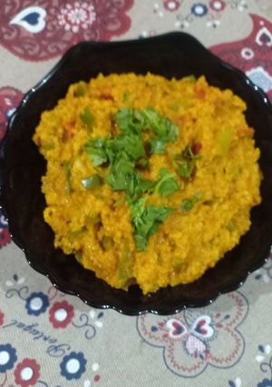 A picture of Oats vegetables masala oats.