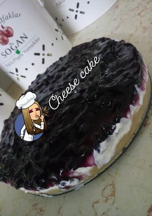 صورة لوصفة تشيز كيك التوت البري