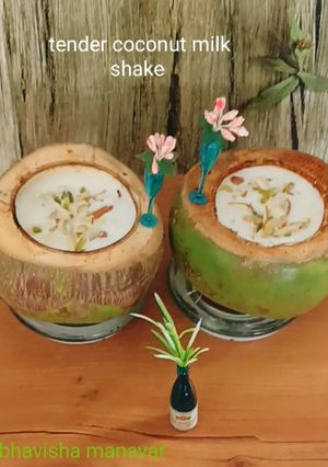 A picture of Tender Coconut Milkshake.