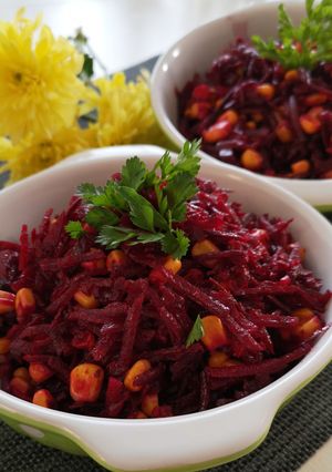 O poză a rețetei Salată de sfeclă.