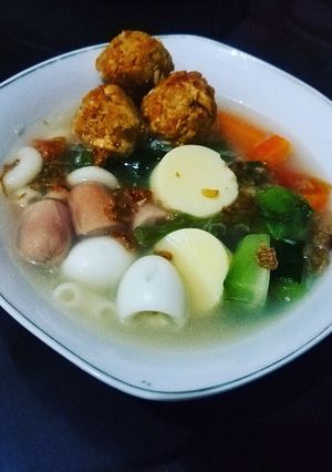 Foto resep MPASI Sup Pelangi