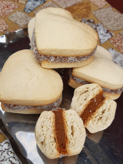 Una foto de Alfajores de Maicena