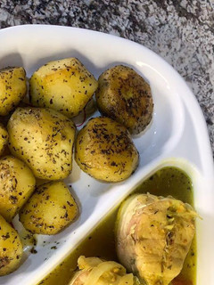 Spiced potatoes ainihin hoton girkin