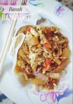 Foto resep Lumpia basah bandung