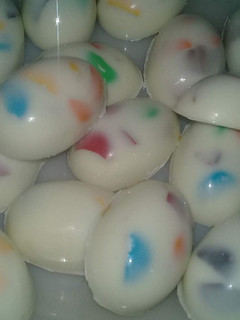 Una foto de Bombones con rocklets rellenos de dulce de leche