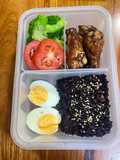 ข้าวไก่อบซอสพริกไทยดำ