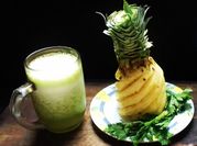 Gambar jus seledri nanas