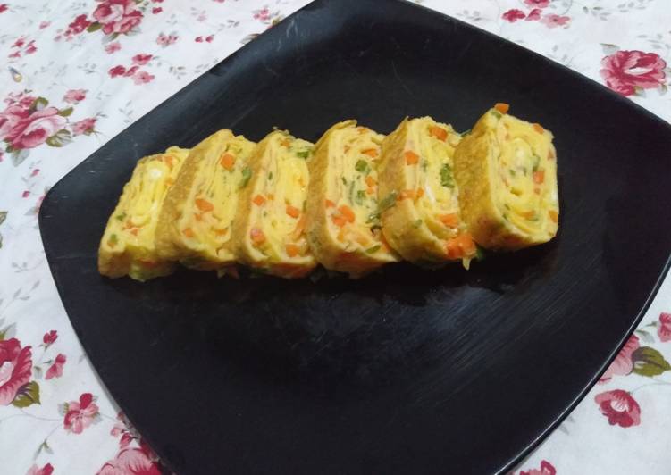 Telur gulung ala korea sederhana