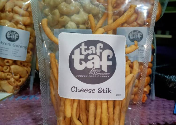 Langkah Mudah untuk Menyiapkan Cheese stik simpel yang Lezat