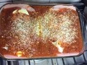 Una foto de lasagna fácil