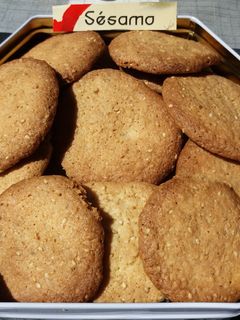 Una foto de Galletas de Sésamo y ron