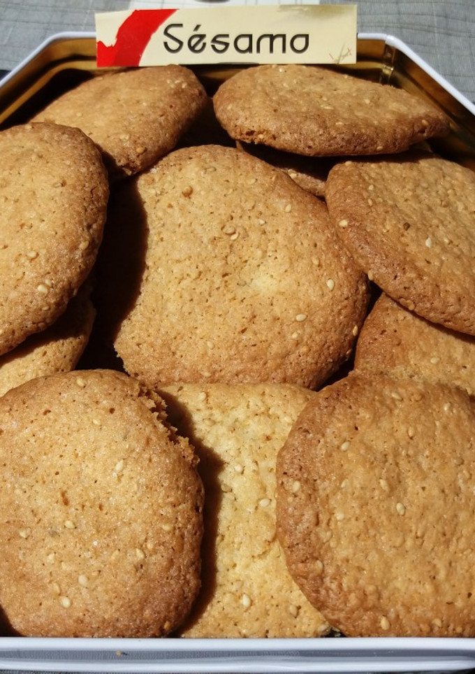 Una foto de Galletas de Sésamo y ron