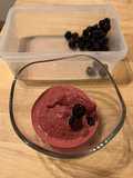 Helado de moras