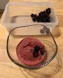 Helado de moras