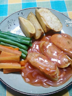 Foto resep Rolade Ayam Saus Asam Manis