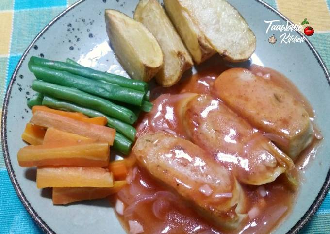 Resep Rolade Ayam Saus Asam Manis Resep Rolade Ayam Saus Asam Manis