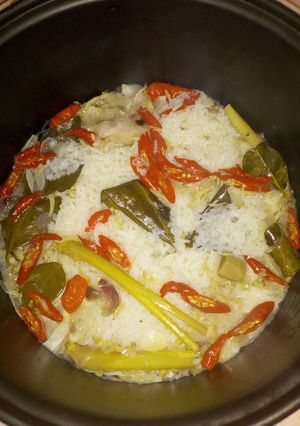 Foto resep Nasi liwet magicom