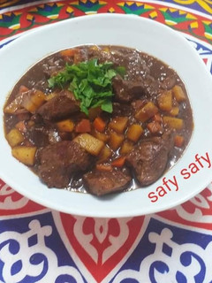 صورة لوصفة كباب حلة بالبطاطس والجزر