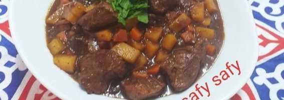 كباب حلة بالبطاطس والجزر