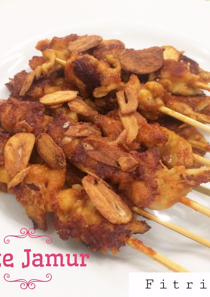 Foto resep Sate Jamur Yummy
