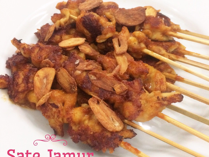 Bagaimana Menyiapkan Sate Jamur Yummy Anti Gagal