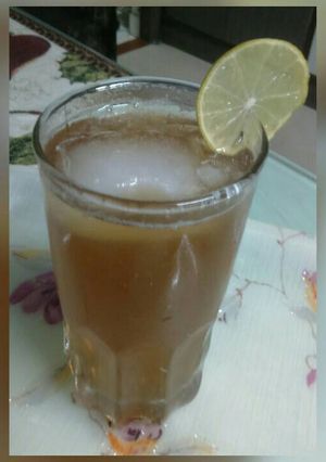 A picture of Lemon icetea #summers.