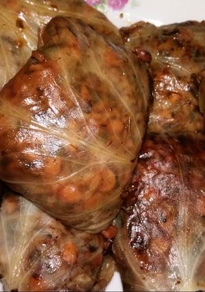 عکسی از دستور دلمه کلم