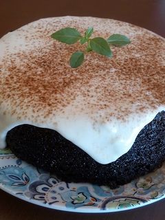 Una foto de Tarta de cerveza negra guinness
