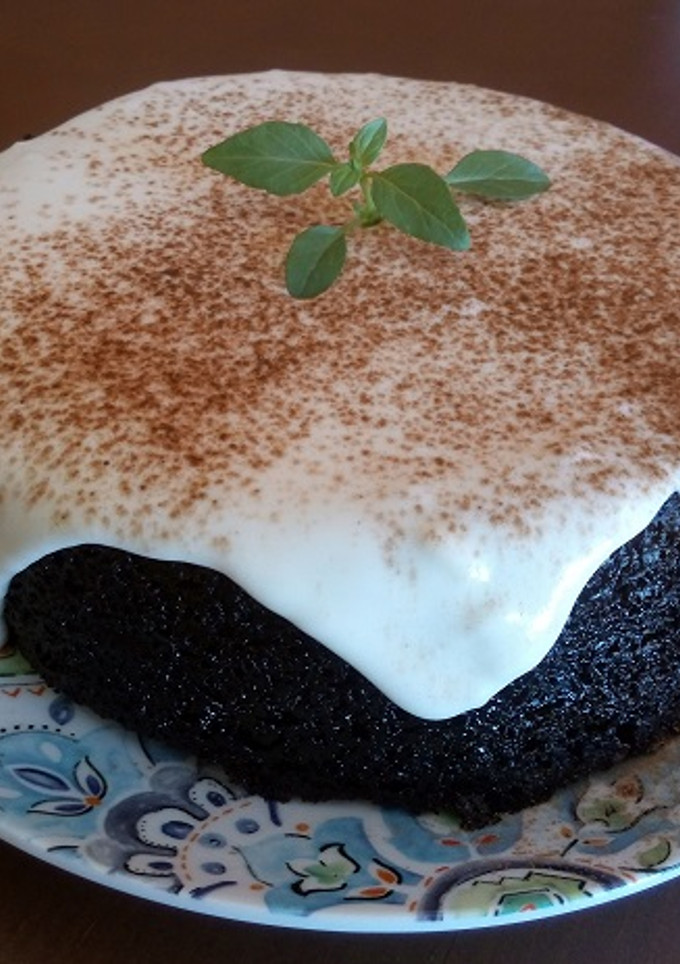 Una foto de Tarta de cerveza negra guinness