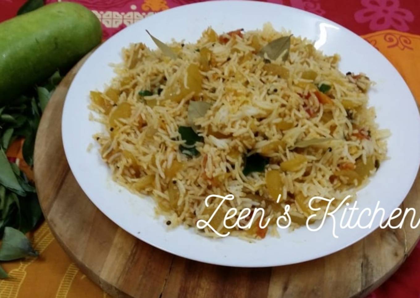 Bottle Gourd Pulao