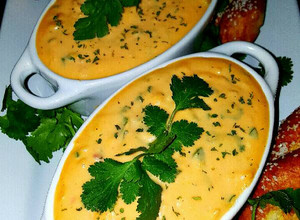 A picture of Mike's Spicy Southwestern Beer Cheese Dip.