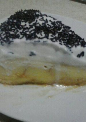 Foto principal de Tarta de magdalenas con flan y nata