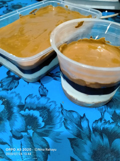 Foto resep Dalgona dessert box
