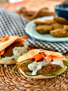 Una foto de Falafel al horno